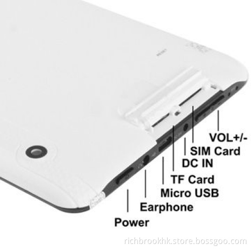 RK-10011, 7.0-inch Capacitive Tablet PCs Touch Kids Education 2G Phone, Android 4.0, 512MB, RAM, 4GB